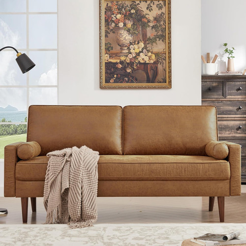Genuine leather sofa seater - genuine, 3