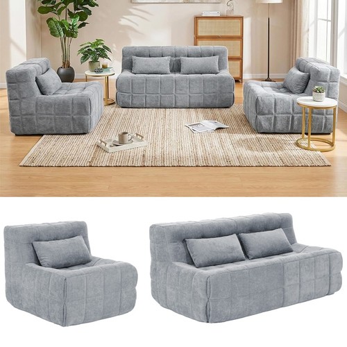 Boneless couches single sofa - boneless,